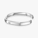 Moderniste brushed bracelet, large model