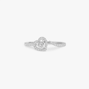 Joy heart-cut solitaire ring, small model