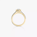 Joy brilliant-cut solitaire ring, small model