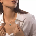 Collier turquoise Lucky Move PM