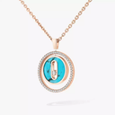 Lucky Move turquoise necklace, small model