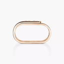 Move Noa two-finger chiseled ring