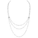 D-Vibes multi-row long necklace