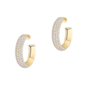 Créoles Divine Enigma PM Boucles d'oreilles Diamant Or Jaune