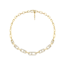 Move Link pavé necklace
