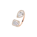 Bague My Twin toi & moi, très grand modèle