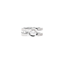 Bague D'oreilles Le Cube Diamant Grand Modèle Pavée