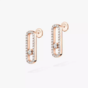 Boucles d'oreilles Move Uno pavées