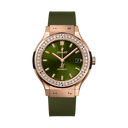 Classic Fusion King Gold Green Diamonds
