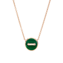 Collier Pom Pom Dot Avec Pendentif
