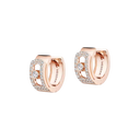Move Noa pavé hoop earrings