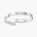 Bracelet Move Noa semi-pavé, moyen modèle