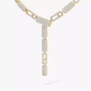 Collier cravate pavé Imperial Move GM