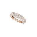 Bague Divine Enigma Bague Diamant Or Rose