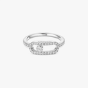 Move Uno pavé ring, large model