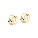 Boucles d'oreilles créoles Move Noa