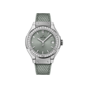 Classic Fusion Titanium Sage Green Diamonds