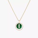 Collier Lucky Move malachite, moyen modèle
