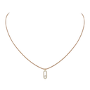 Collier cordon beige pavé Messika Care(s)