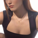 Collier cordon beige pavé Messika Care(s)