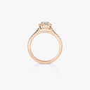 Bague solitaire Joy taille poire, moyen modèle
