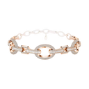 Groove choker Pink Gold Diamond Necklace
