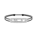 Bracelet cordon pavé Move Titanium XL