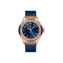 Classic Fusion King Gold Blue Diamonds