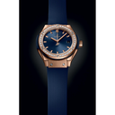 Classic Fusion King Gold Blue Diamonds
