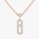 Collier deux rangs Move Uno pavé