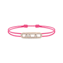 Bracelet cordon Messika Care(s) rose pavé