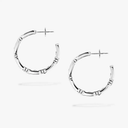 Move Link hoop earrings, small model