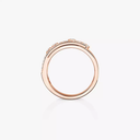 Bague Move Noa pavée, grand modèle