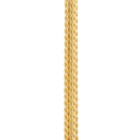 Bracelet multichaîne or jaune 750/1000e