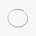 Bracelet manchette Move Noa ciselé semi-pavé