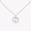 Collier Lucky Move nacre blanche, petit modèle