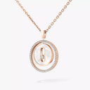 Collier nacre blanche Lucky Move PM