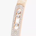 Move Noa Ciselé half pavé bangle