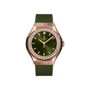 Classic Fusion King Gold Green Diamonds