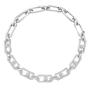 So Move pavé link necklace