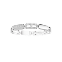 Imperial Move half pavé bracelet, medium model