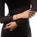 Bracelet rivière D-Vibes taille émeraude