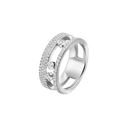 Bague Move Romane pavée, petit modèle