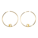 Le Cube Diamant Large Hoop Earrings