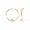 Le Cube Diamant Large Hoop Earrings