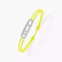 Messika Care(s) yellow cord pavé bracelet