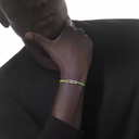 Messika Care(s) yellow cord pavé bracelet