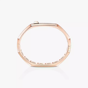 Bracelet Moderniste pavé, très grand modèle