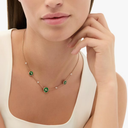 Collier Réversible Pom Pom Dot