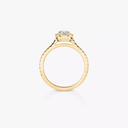 Joy pear-cut solitaire ring, medium model